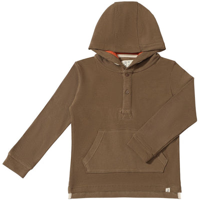 Brown Simon Hooded Top