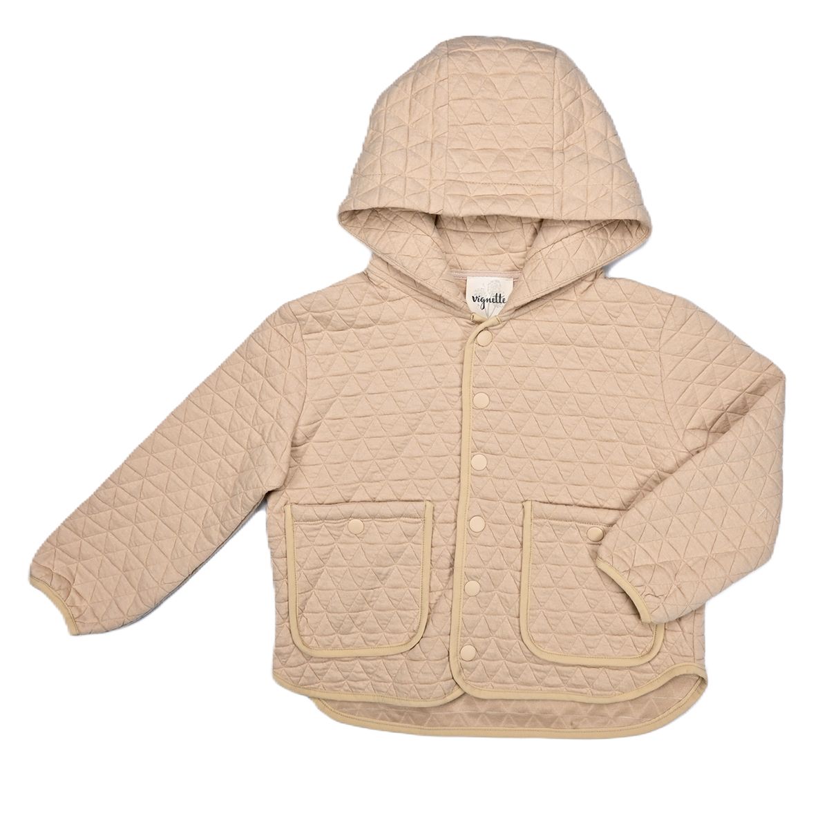 Quilted Jacket- Oatmeal