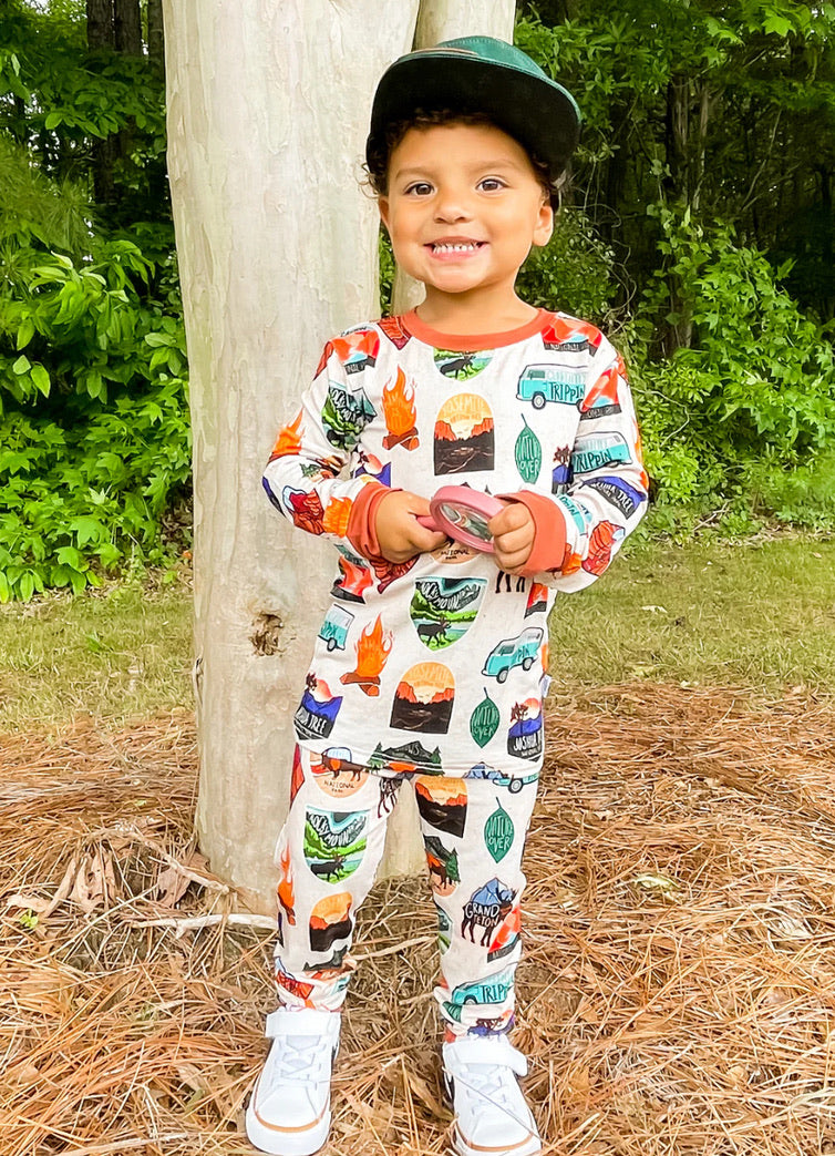 Tiny Traveler Bamboo Pjs