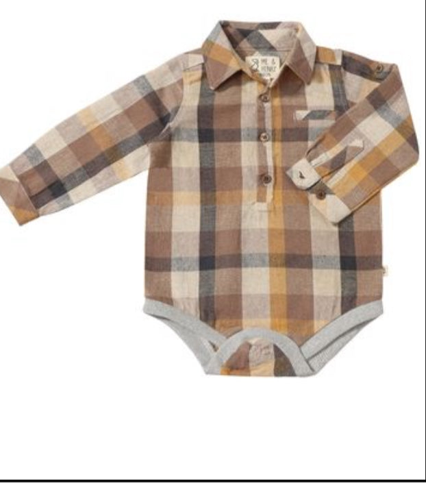 Brown Madras Onsi