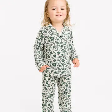 Earthy Floral Bamboo Pajamas