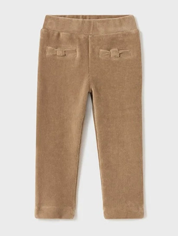 Khaki Cord Knit Trousers