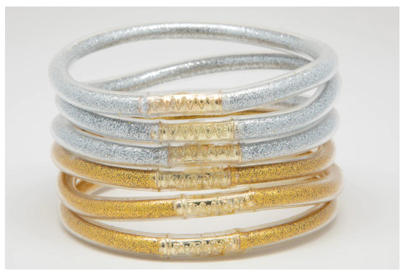 Silver & Gold Waterproof Bracelets