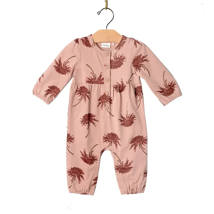 Fall Chrysanthemum Romper