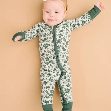 Earthy Floral Bamboo Pajamas