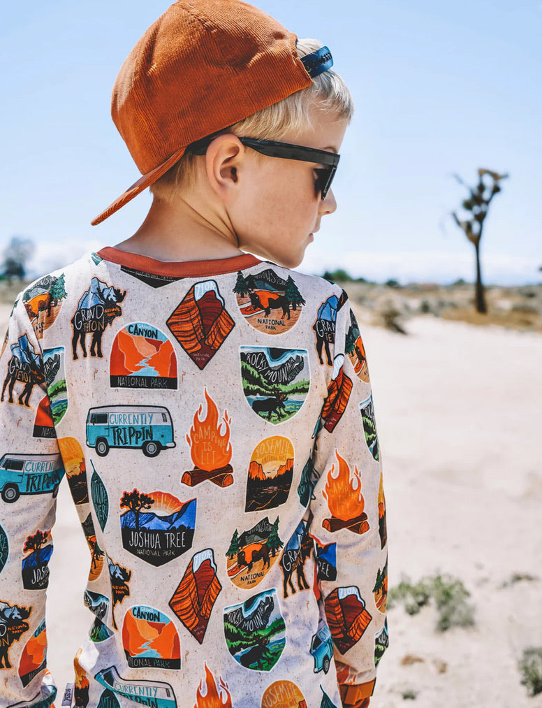 Tiny Traveler Bamboo Pjs