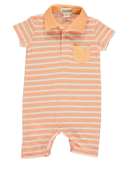 Saltash Peach Romper