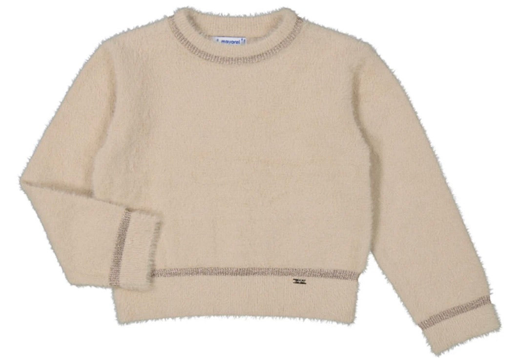 Wheat/Gold Detail Sweater