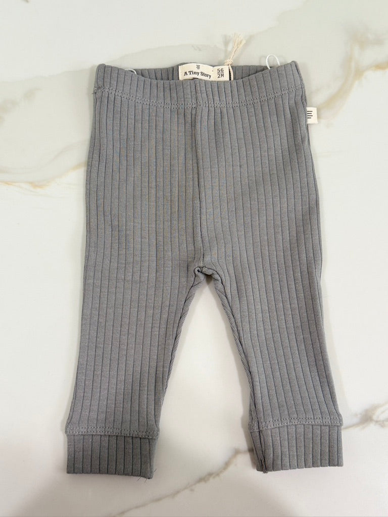 Grey Collared Set