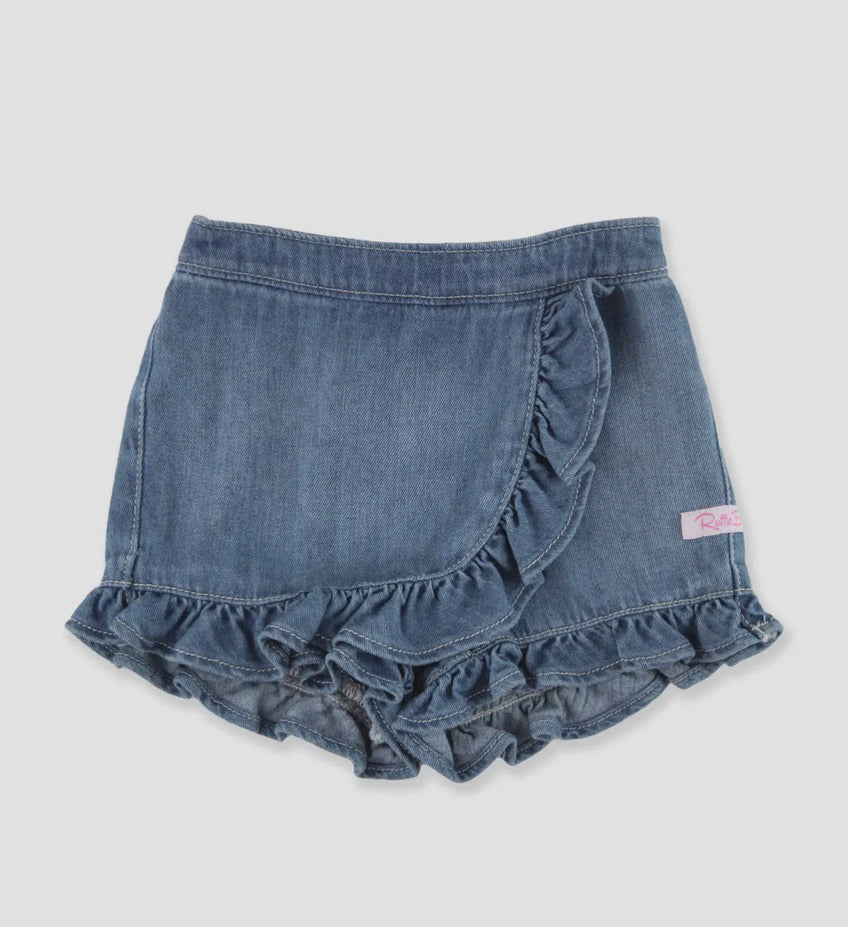 Denim Skort