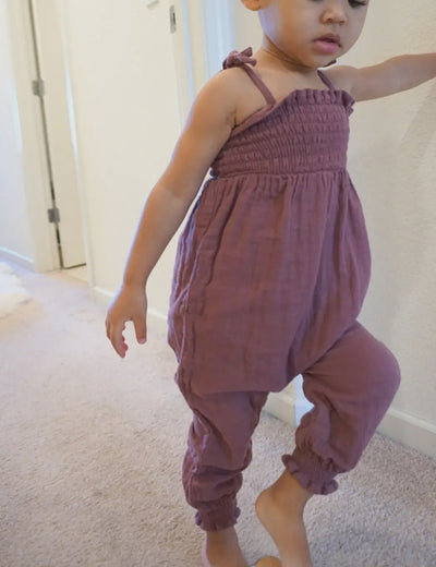 Plum Romper