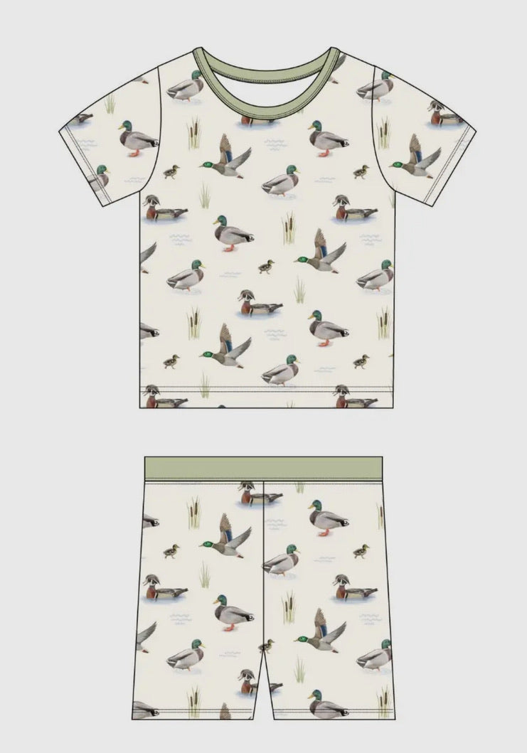 Mallard Family Bamboo Pajamas