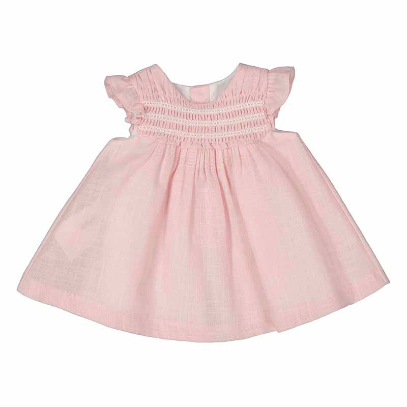 Pink Smocked Dress