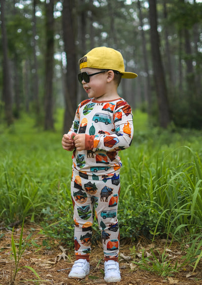 Tiny Traveler Bamboo Pjs