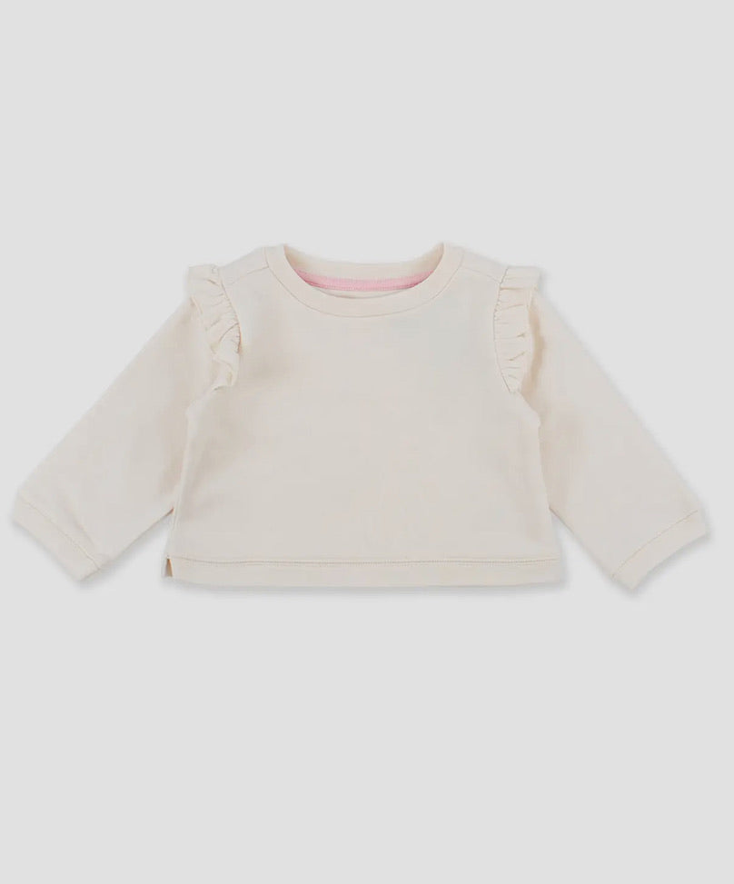 Ivory Flutter Sweatshirt