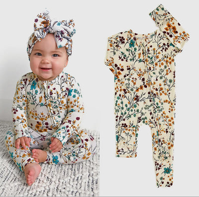 Maren Floral Bamboo Pajamas