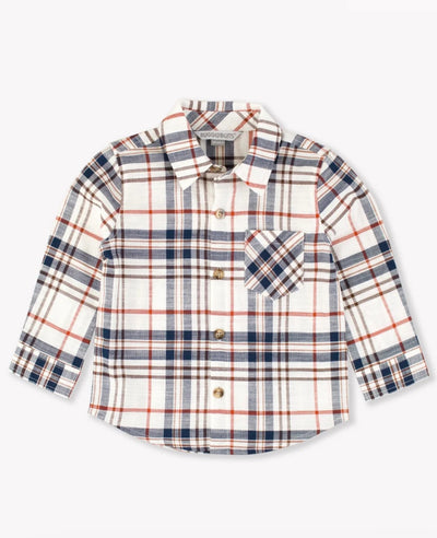 Harvest Plaid Button Down