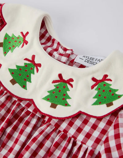 Red Gingham Xmas Set