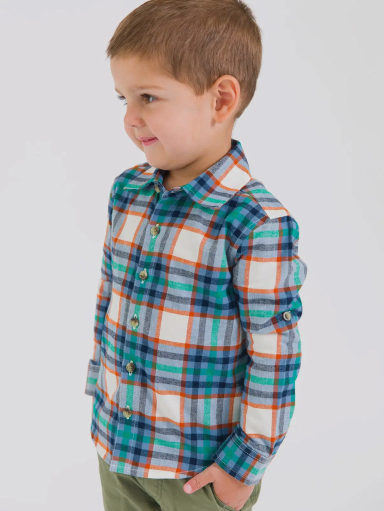 Peyton Plaid Button Down