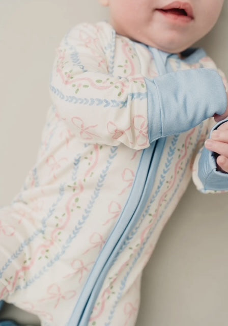 Ribbon Bows Bamboo Pajamas