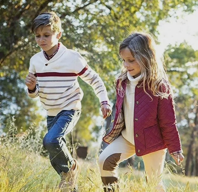 Boys Shawll Collar Sweater