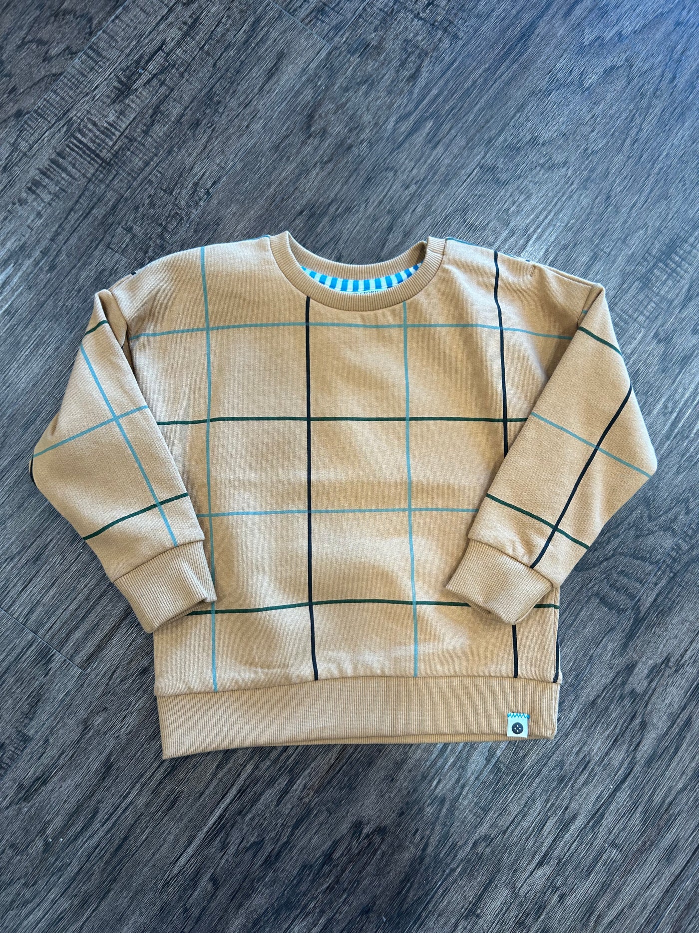 Windowpane Sweatshirt