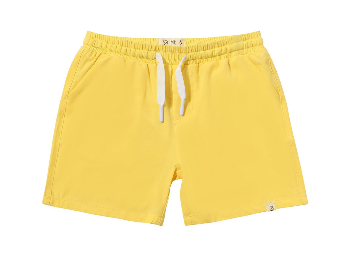M&H Yellow Swim Trunks