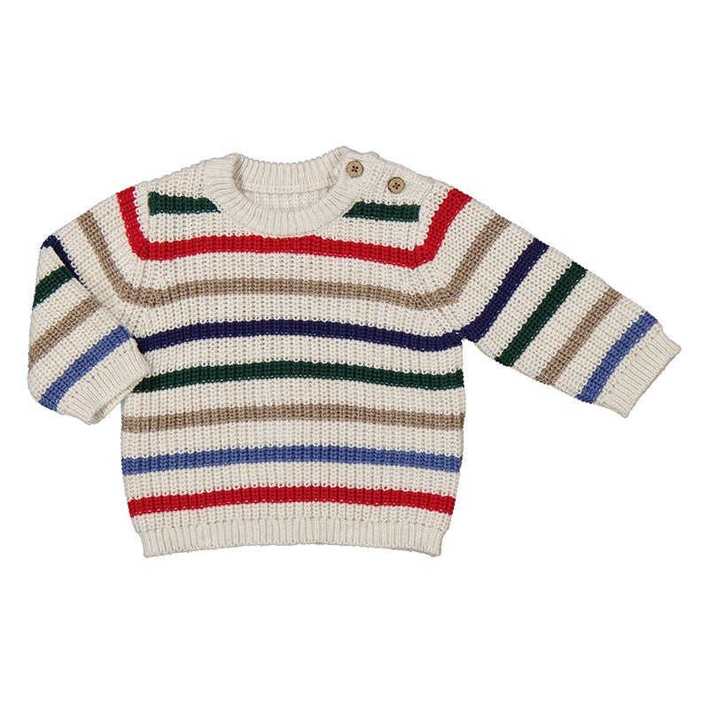 Multicolored Striped Sweater