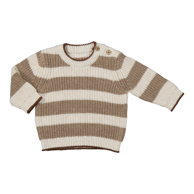 Neutral Striped Sweater