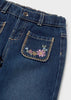 Baby Girl Flwr Pocket Denim