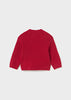 Red Mock Neck Sweater