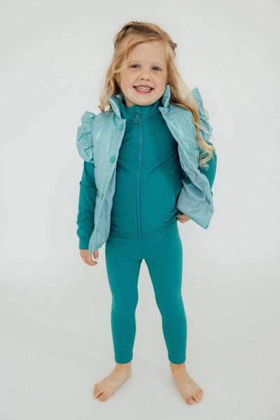 Irredescent Puffer Vest