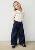 Girls Wide Leg Trouser Jeans