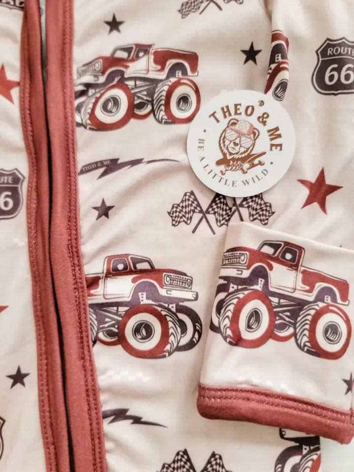 Berg. Bamboo Monster Truck Pjs