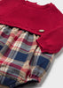 Plaid Holiday Romper