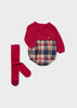 Plaid Holiday Romper
