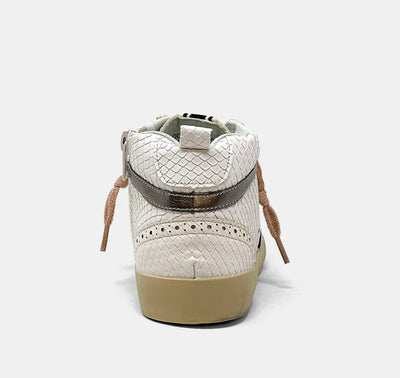 Paulina Shushop- Bone Snake Sneakers